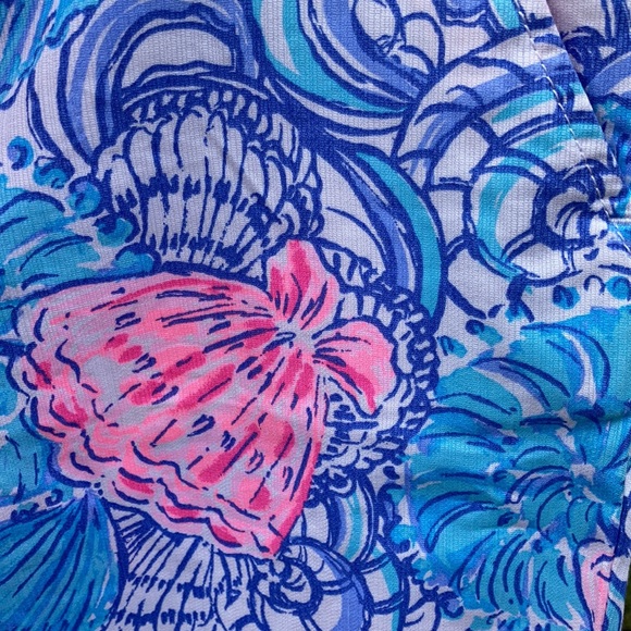 SOLD NWT Lilly Pulitzer Chipper Short Blue Haven 4 $78 - Picture 7 of 10